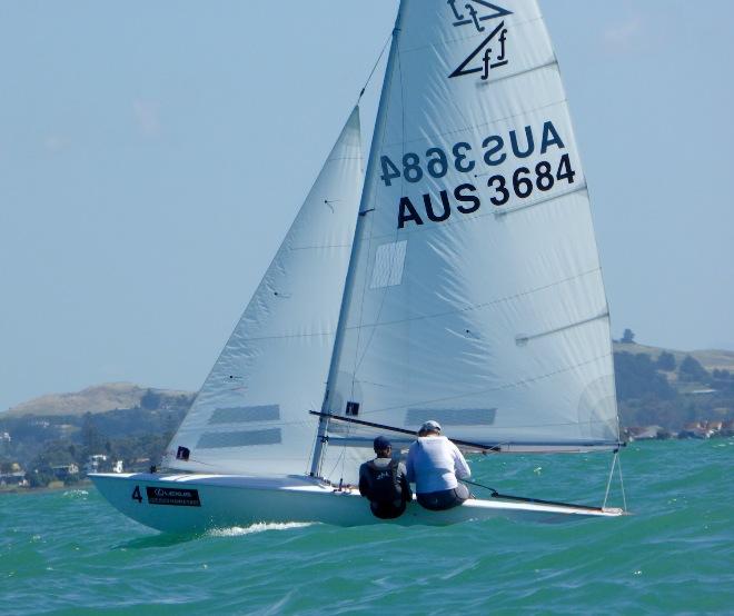 Matthew Owen and Andrew Reed AUS - Lexus Flying 15 World Championship © Jonny Fullerton